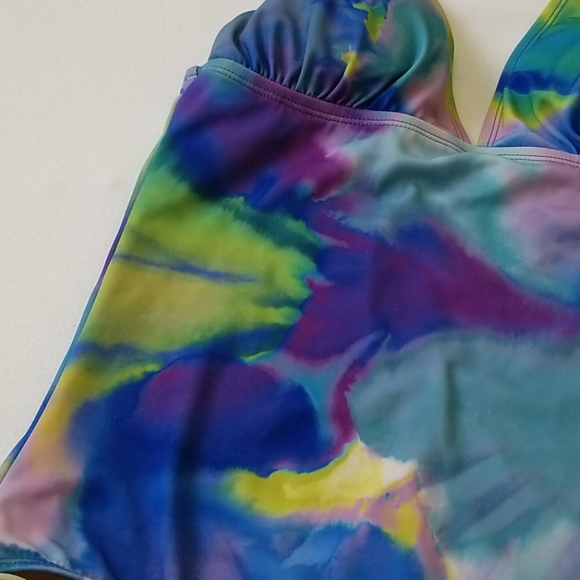 MELIKA Tie Dye One Piece Swim Suit - Picture 4 of 8